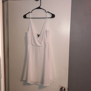 Super cute white dress from Express.